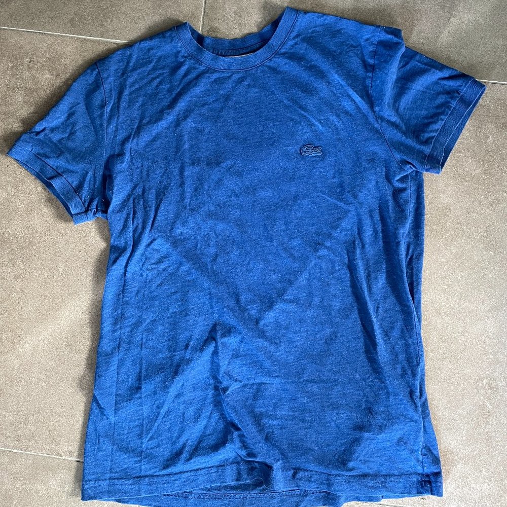 Dark Blue Lacoste T-Shirt